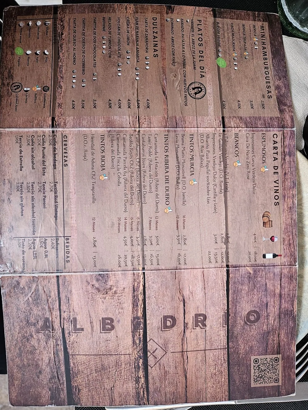 Carta de Tapería Albedrío, página 1