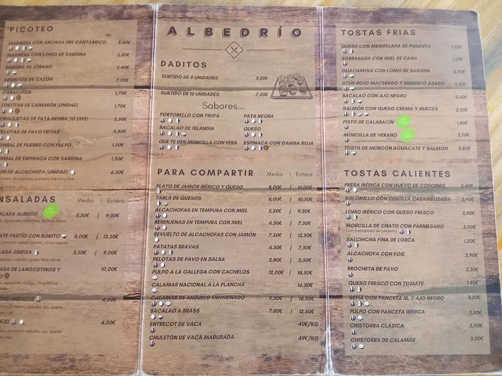 Carta de Tapería Albedrío, página 2