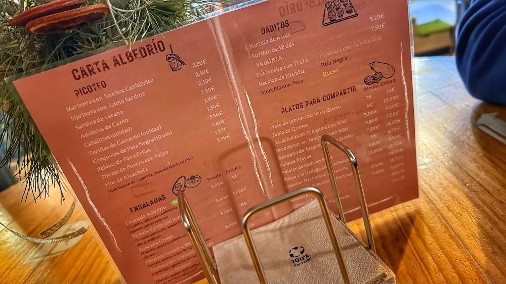 Carta de Tapería Albedrío, página 9
