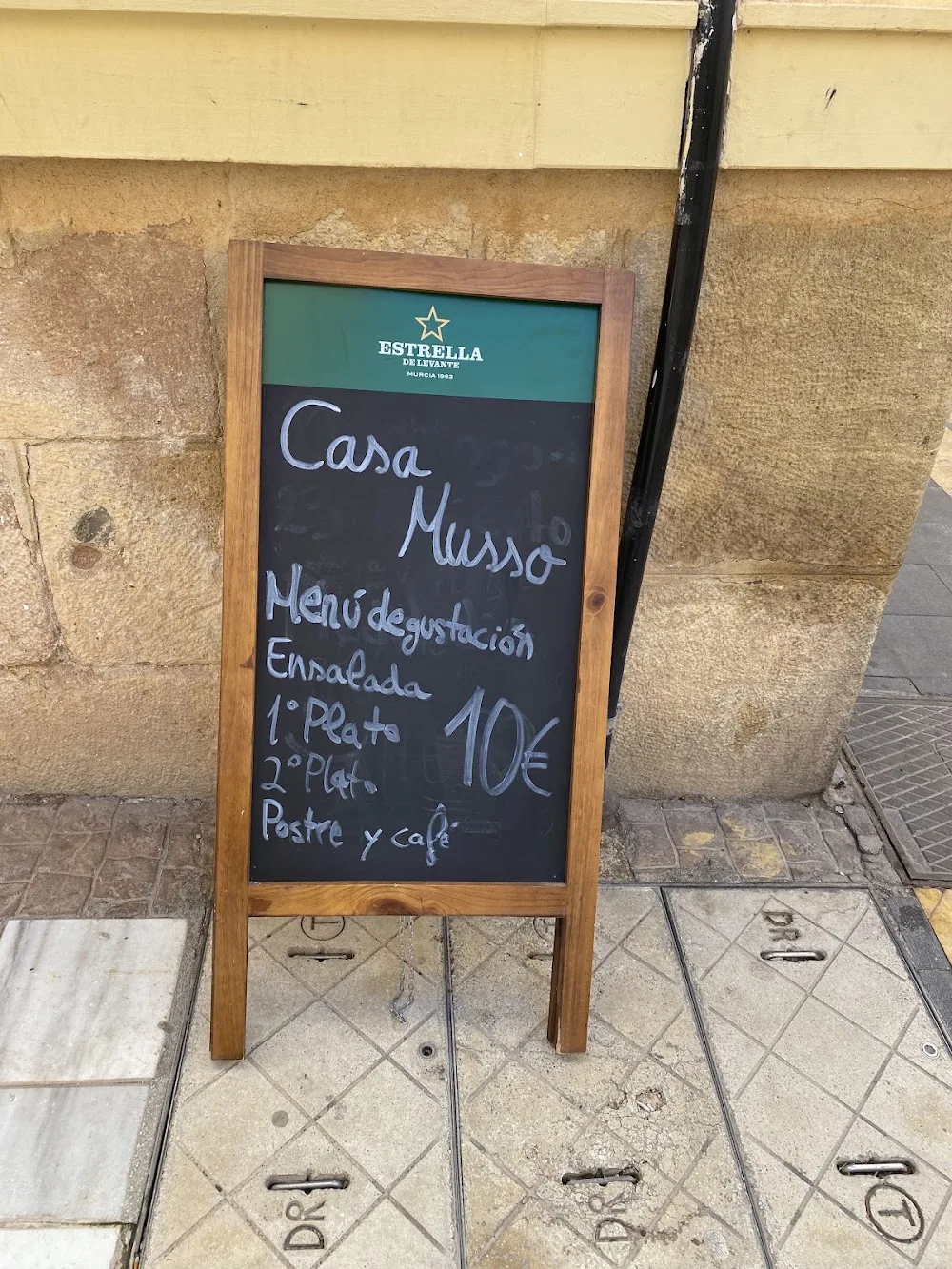 Carta de Casa de los Musso, Mesón Restaurante, página 7