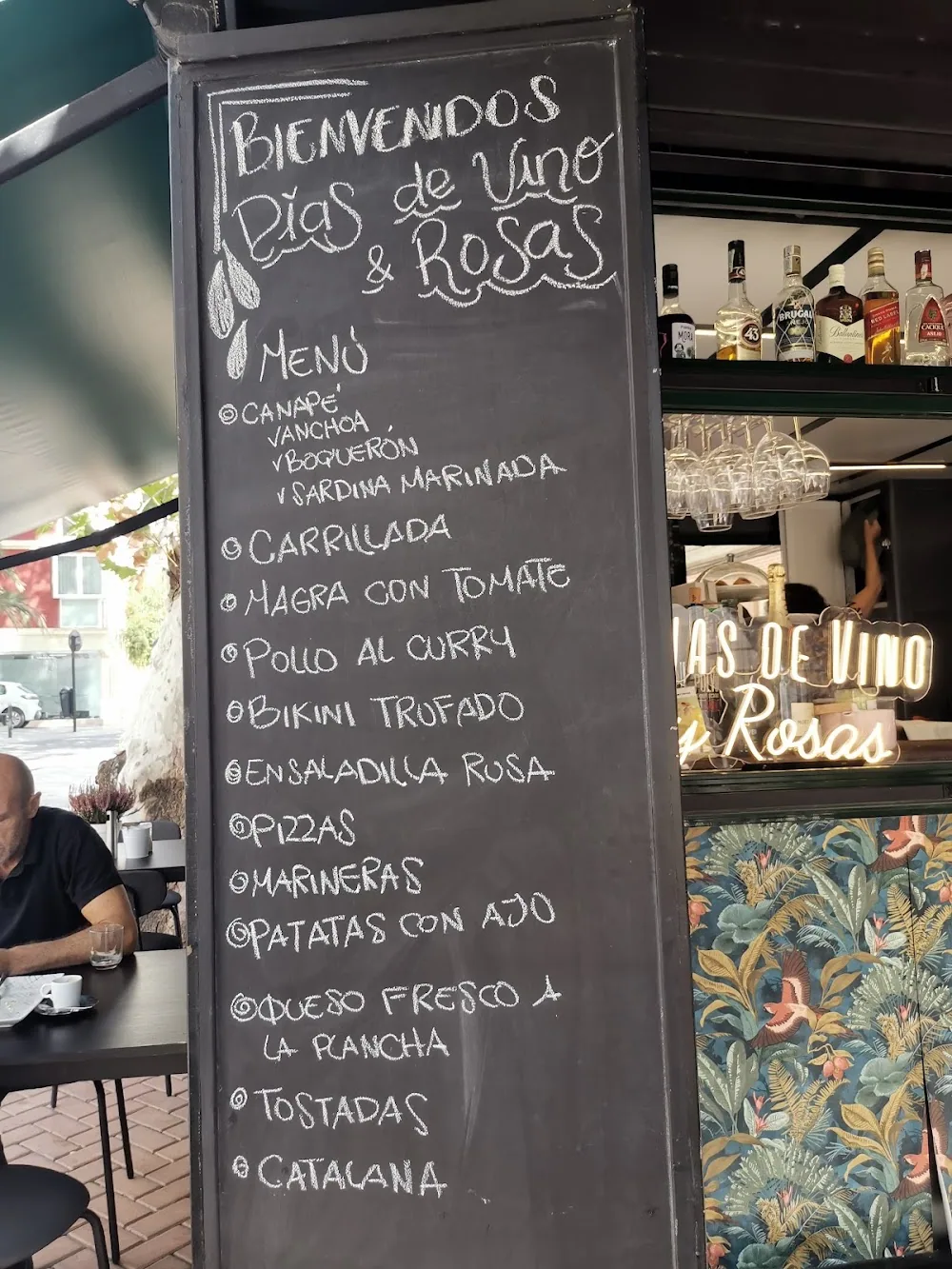Carta de Días de Vino y Rosas, página 5