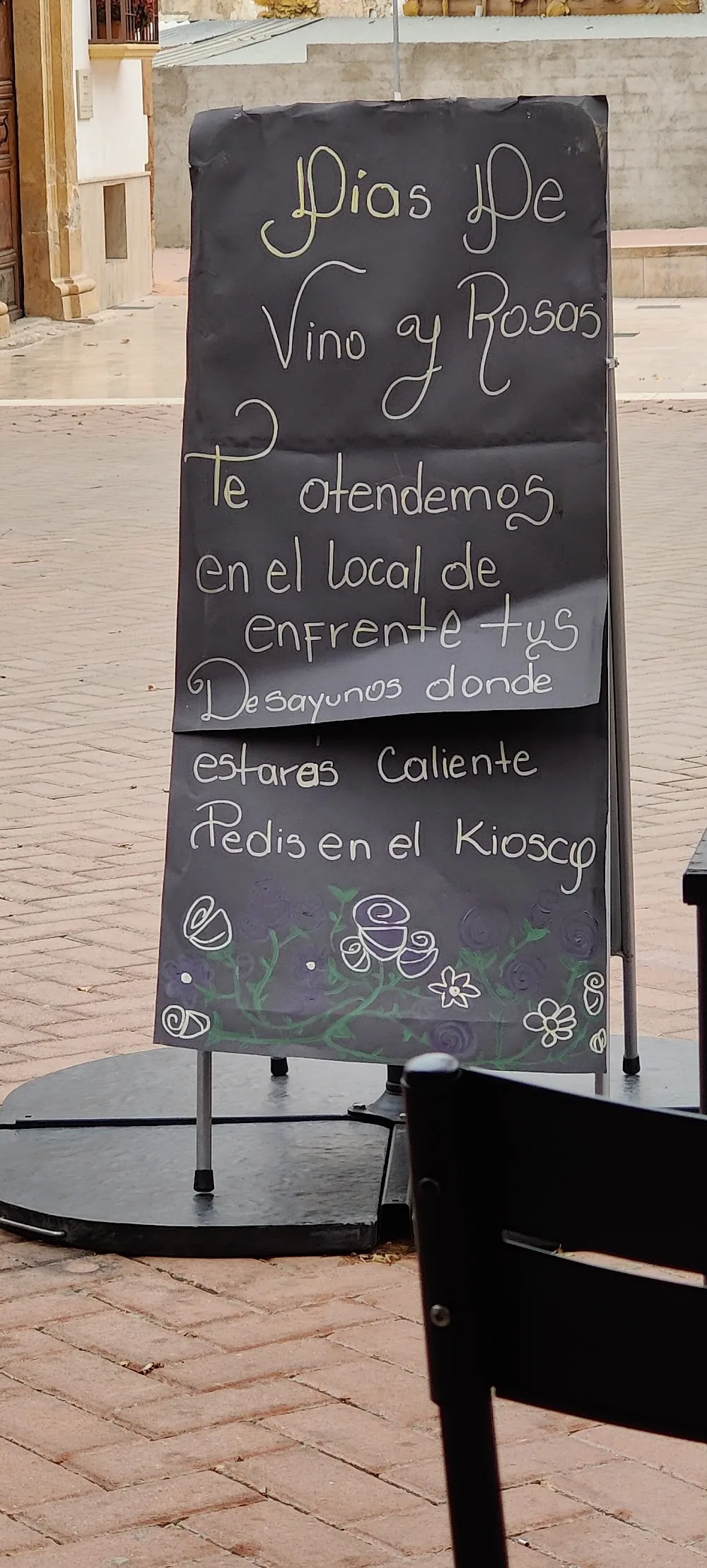 Carta de Días de Vino y Rosas, página 9