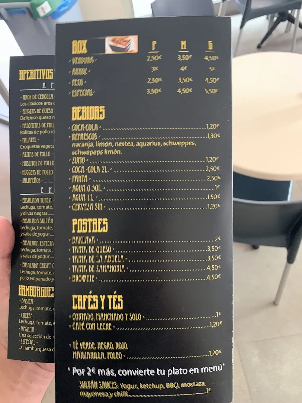 Carta de El Sultán, página 1