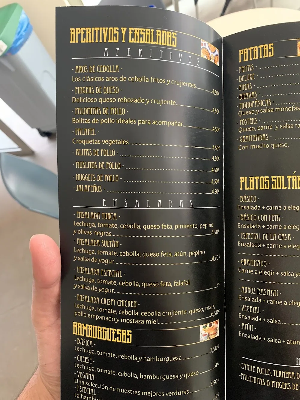 Carta de El Sultán, página 3