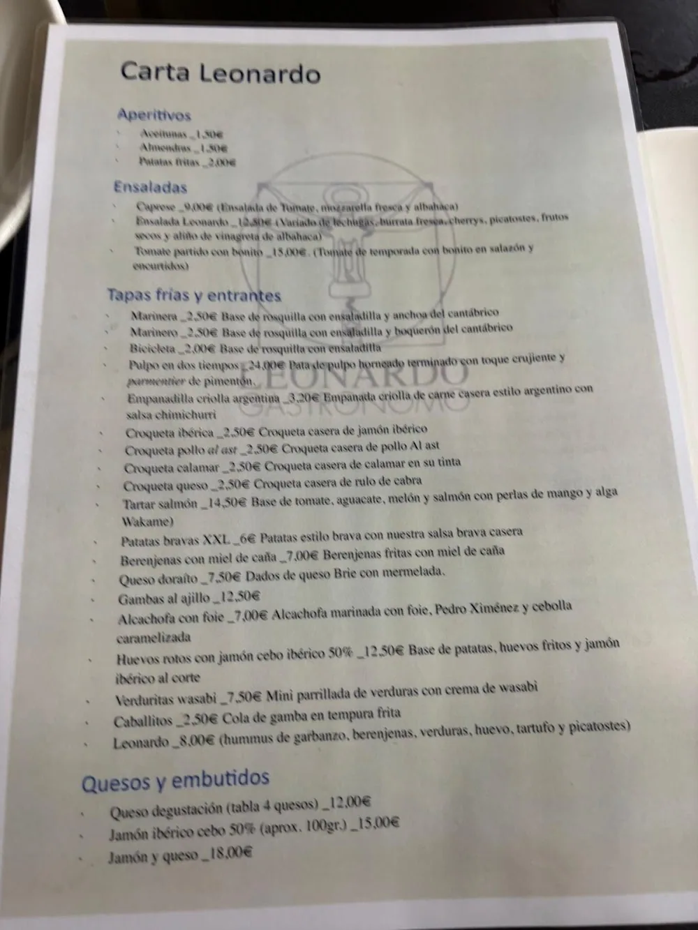 Carta de Leonardo, página 2