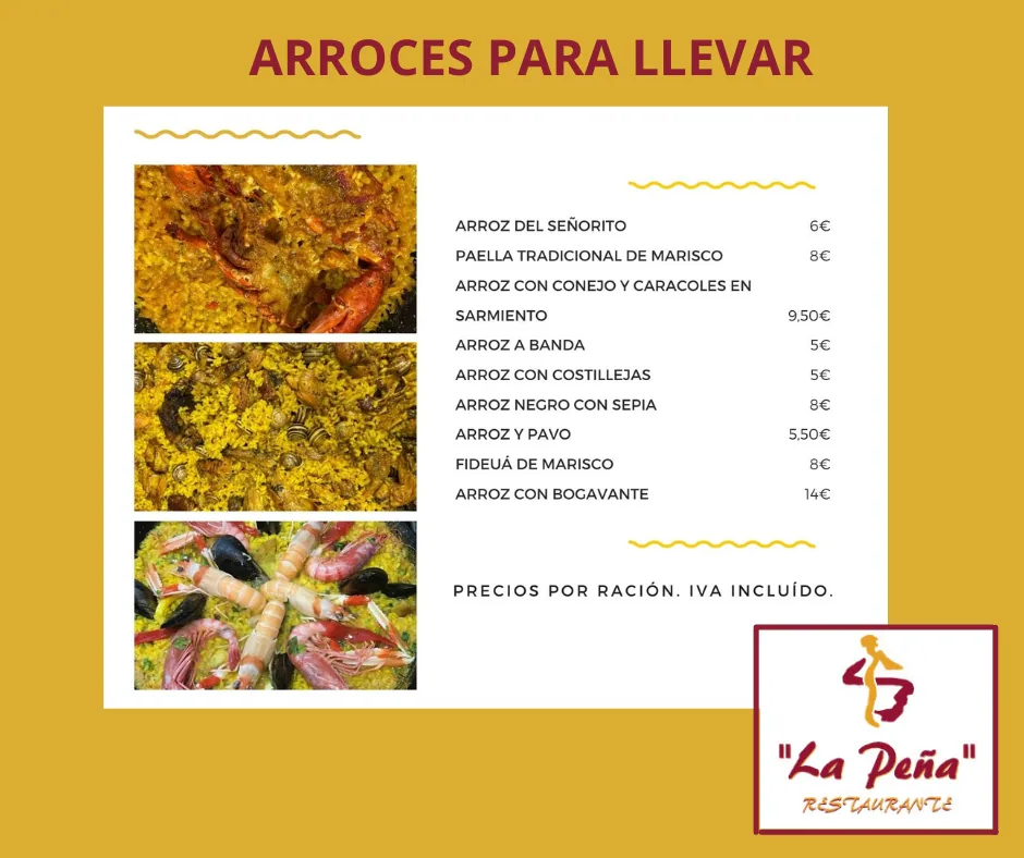 Carta de Mariscos a lo Bestia · La Peña Restaurante, página 10