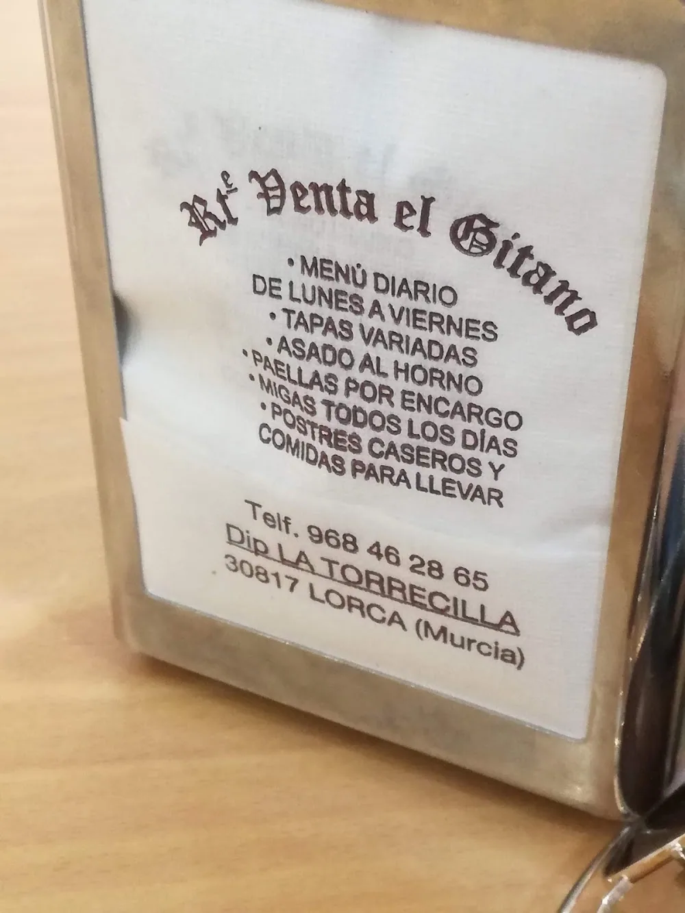 Carta de Venta El Gitano, página 4