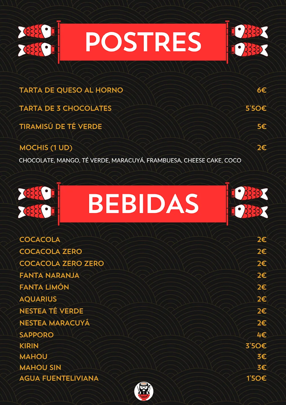 Carta de Somen Sushi Bar, página 5