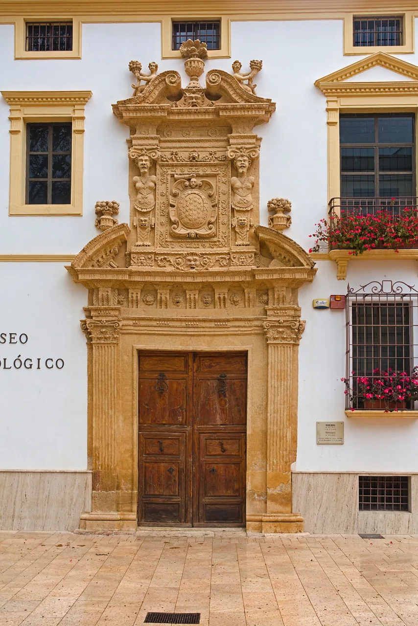 Entrada del Museo Arqueológico Municipal de Lorca