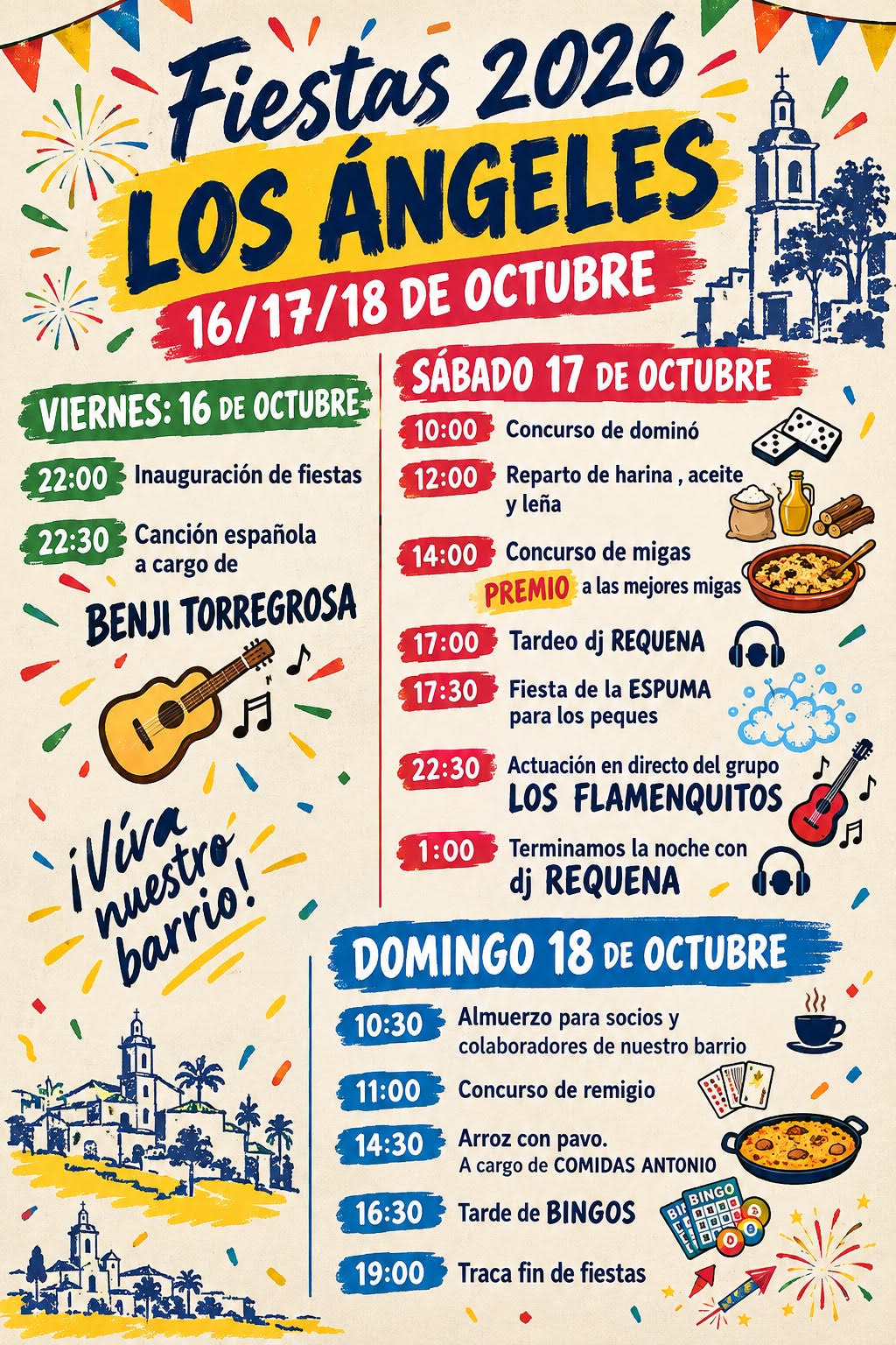 FIESTAS DE LOS ÁNGELES · imagen de la fuente oficial