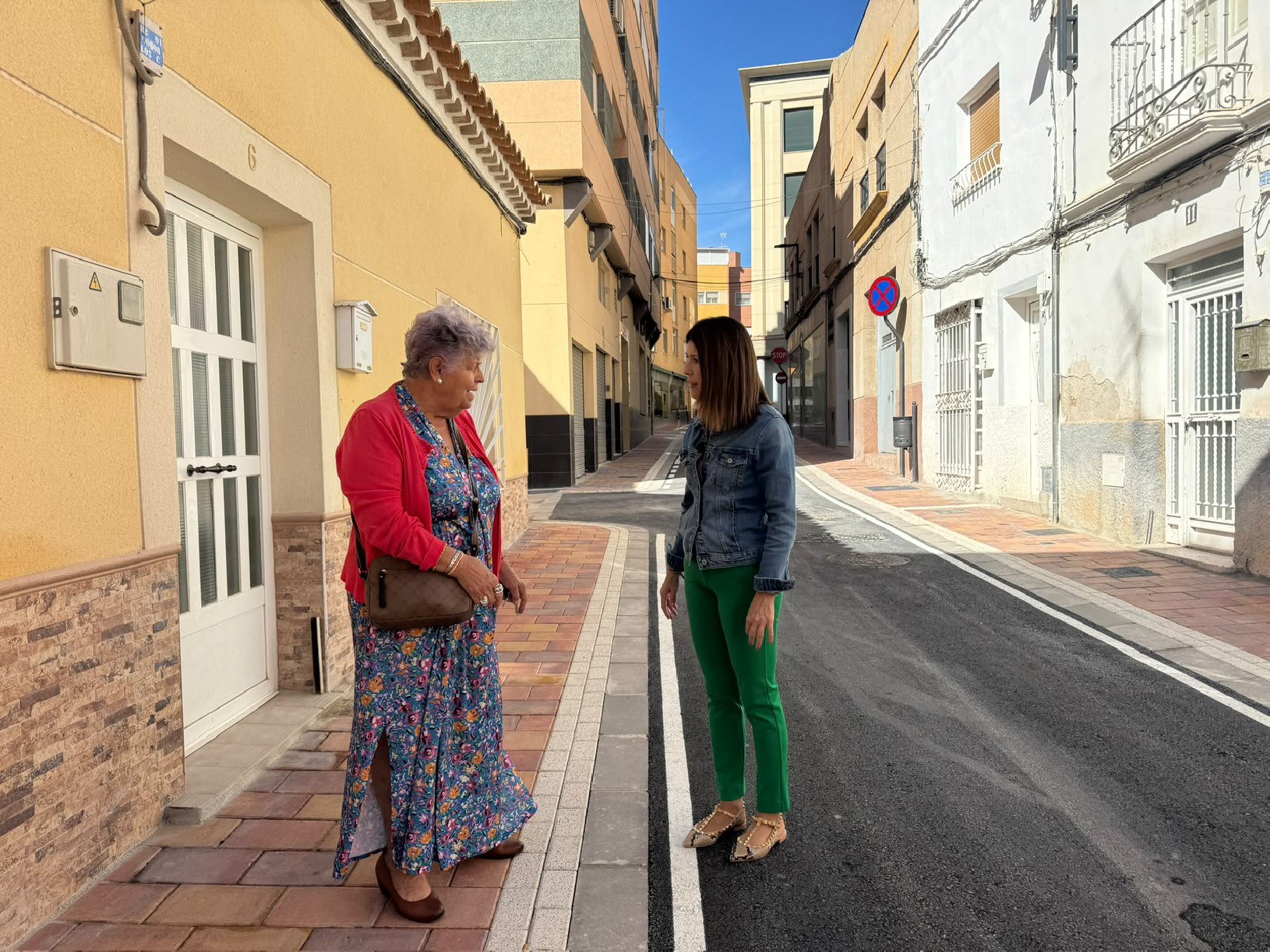 Finalizan las obras de renovación integral de la calle Oria y Cantoria en el barrio de San José · imagen de la fuente oficial