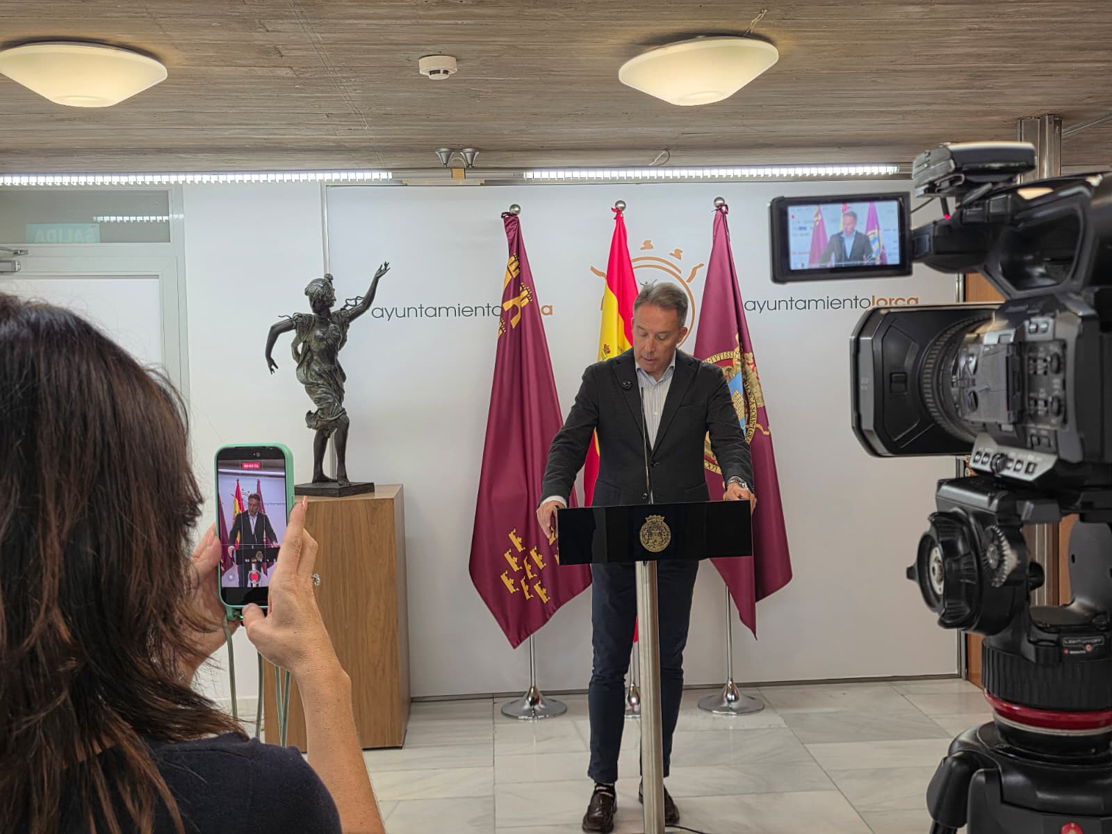 El Pleno del Ayuntamiento de Lorca exige al Gobierno de España que rectifique su golpe a Saprelorca y al tejido empresarial lorquino · imagen de la fuente oficial