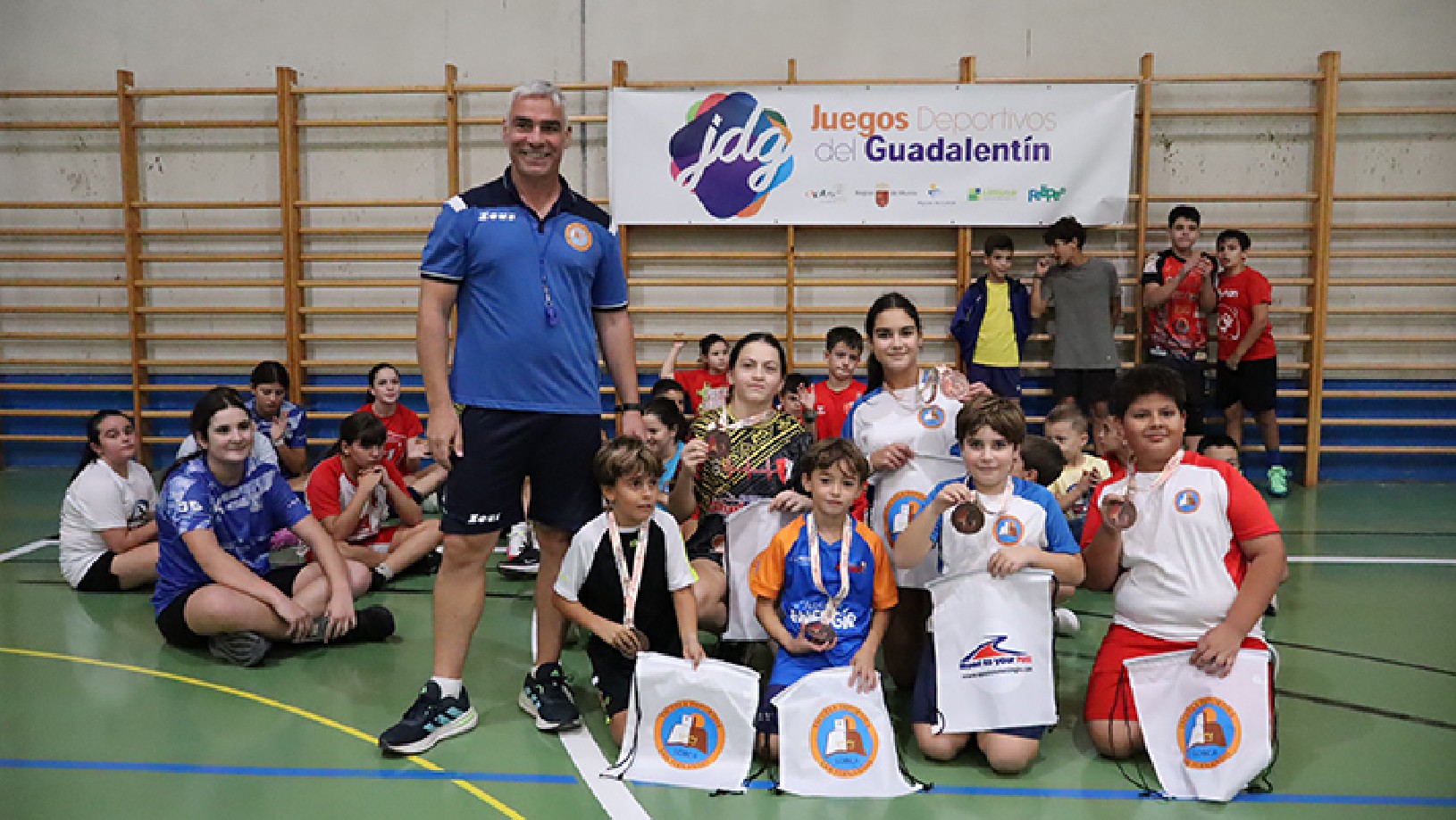 Ocho equipos mixtos protagonizan el II Torneo 5x5 de balonmano de los 47º Juegos Deportivos del Guadalentín · imagen de la fuente oficial