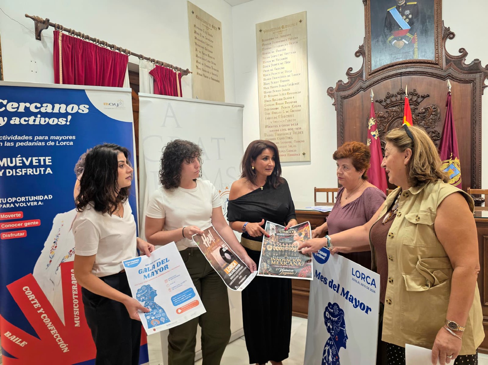 La gala del mayor reúne el próximo miércoles, 30 de septiembre, en Lorca a cerca de 3.000 personas mayores en una tarde de reconocimientos, música y entretenimiento · imagen de la fuente oficial