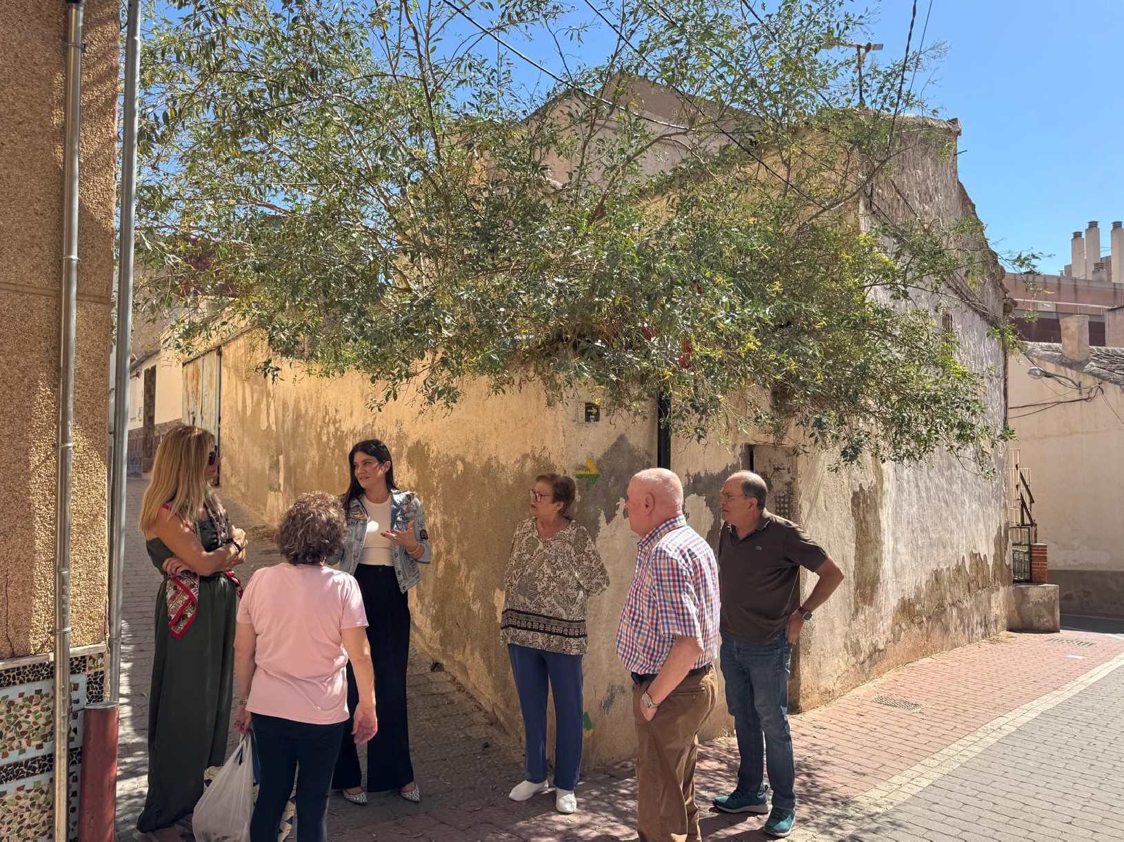 El Gobierno de Lorca intensifica las actuaciones contra inmuebles degradados con una nueva intervención en la calle Meca del Barrio de San Cristóbal · imagen de la fuente oficial