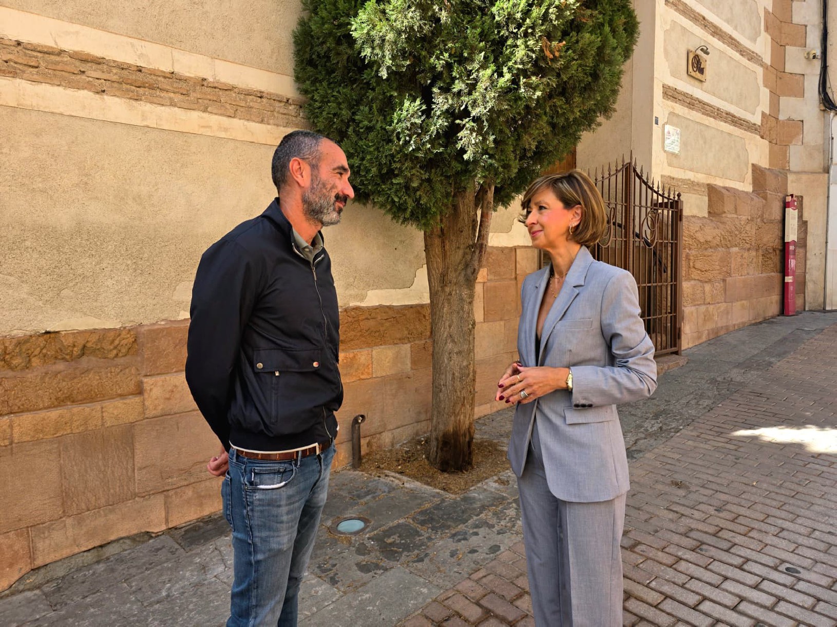 El Ayuntamiento de Lorca inicia el procedimiento para declarar en ruina un inmueble del entorno de la plaza Arcoíris · imagen de la fuente oficial