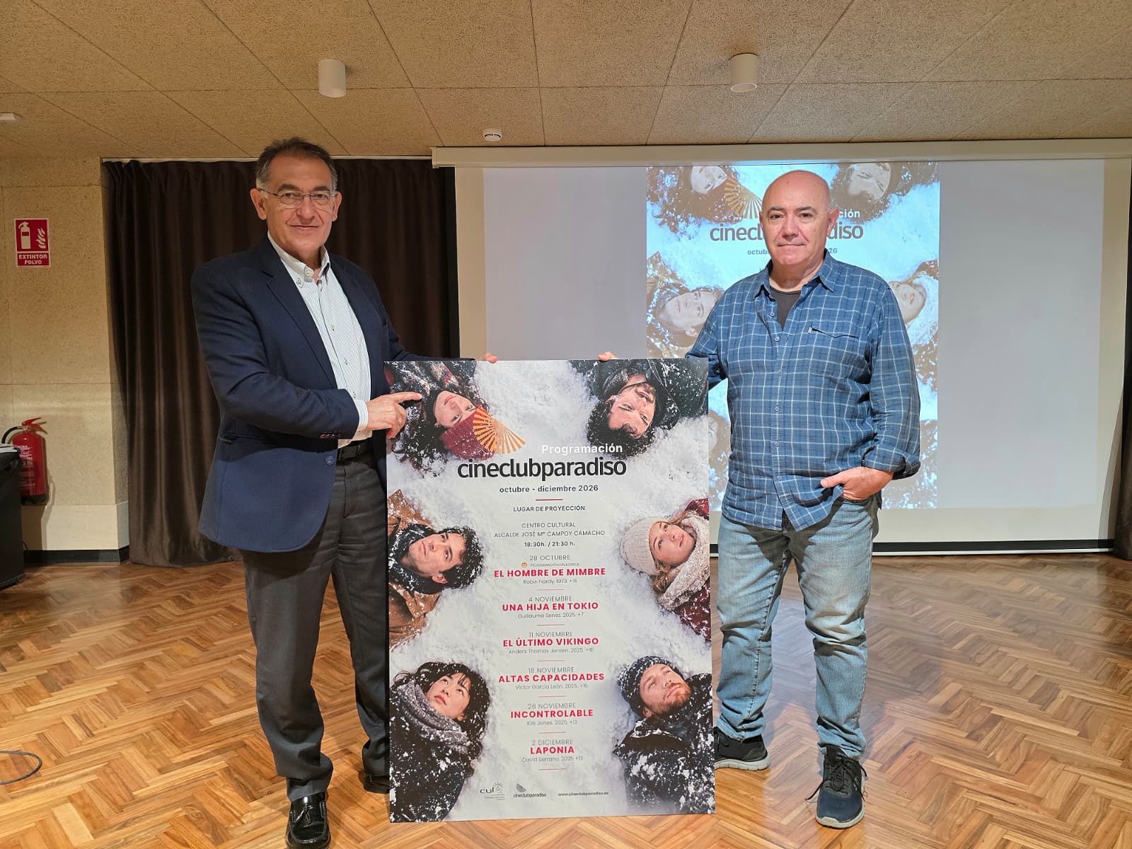 Cineclub Paradiso estrena nueva sede en el renovado Centro Cultural Alcalde José María Campoy Camacho con seis proyecciones gratuitas hasta diciembre · imagen de la fuente oficial