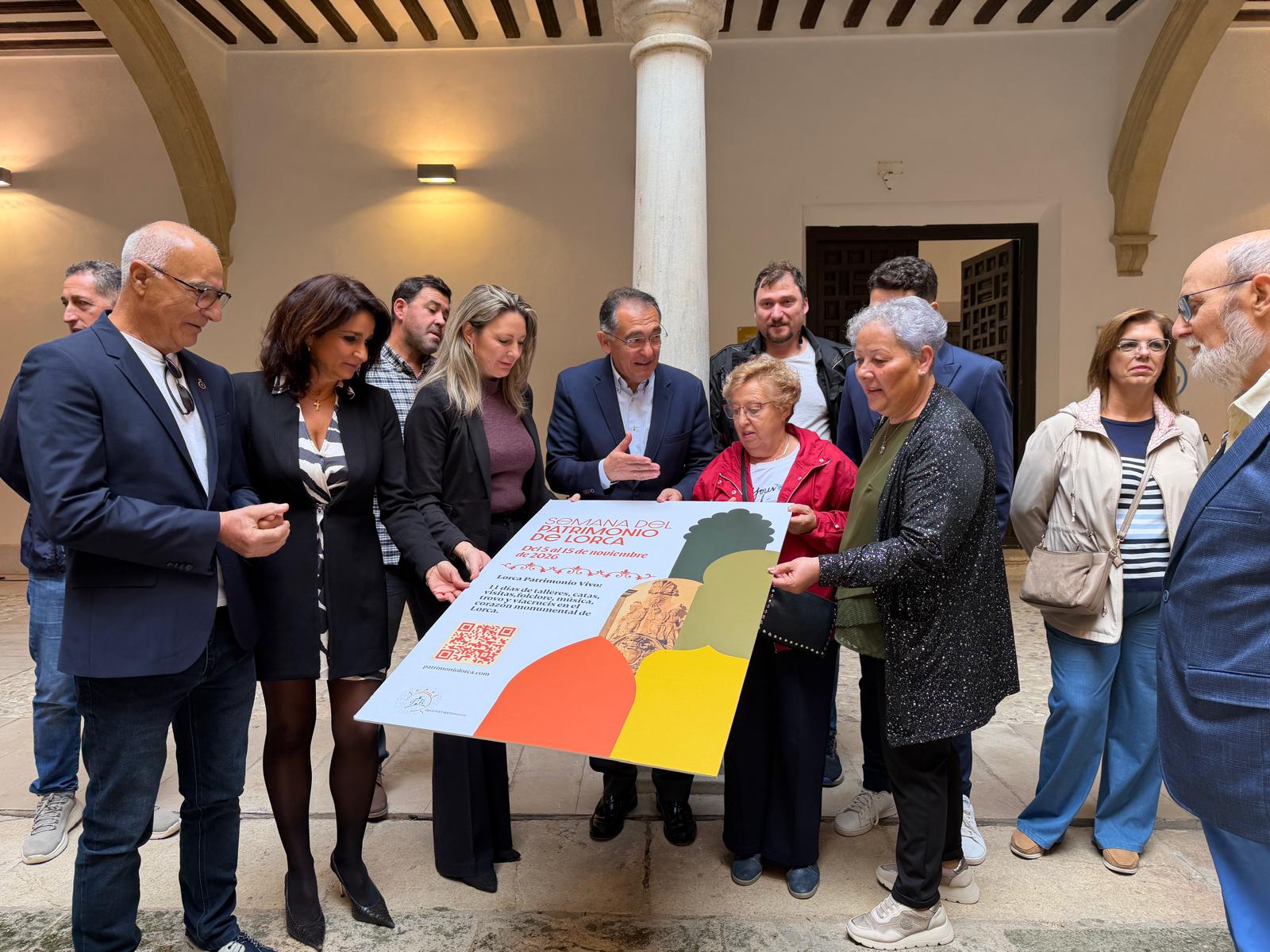 Lorca celebrará por primera vez la Semana del Patrimonio para acercar las tradiciones, los oficios y el legado cultural a vecinos y visitantes · imagen de la fuente oficial