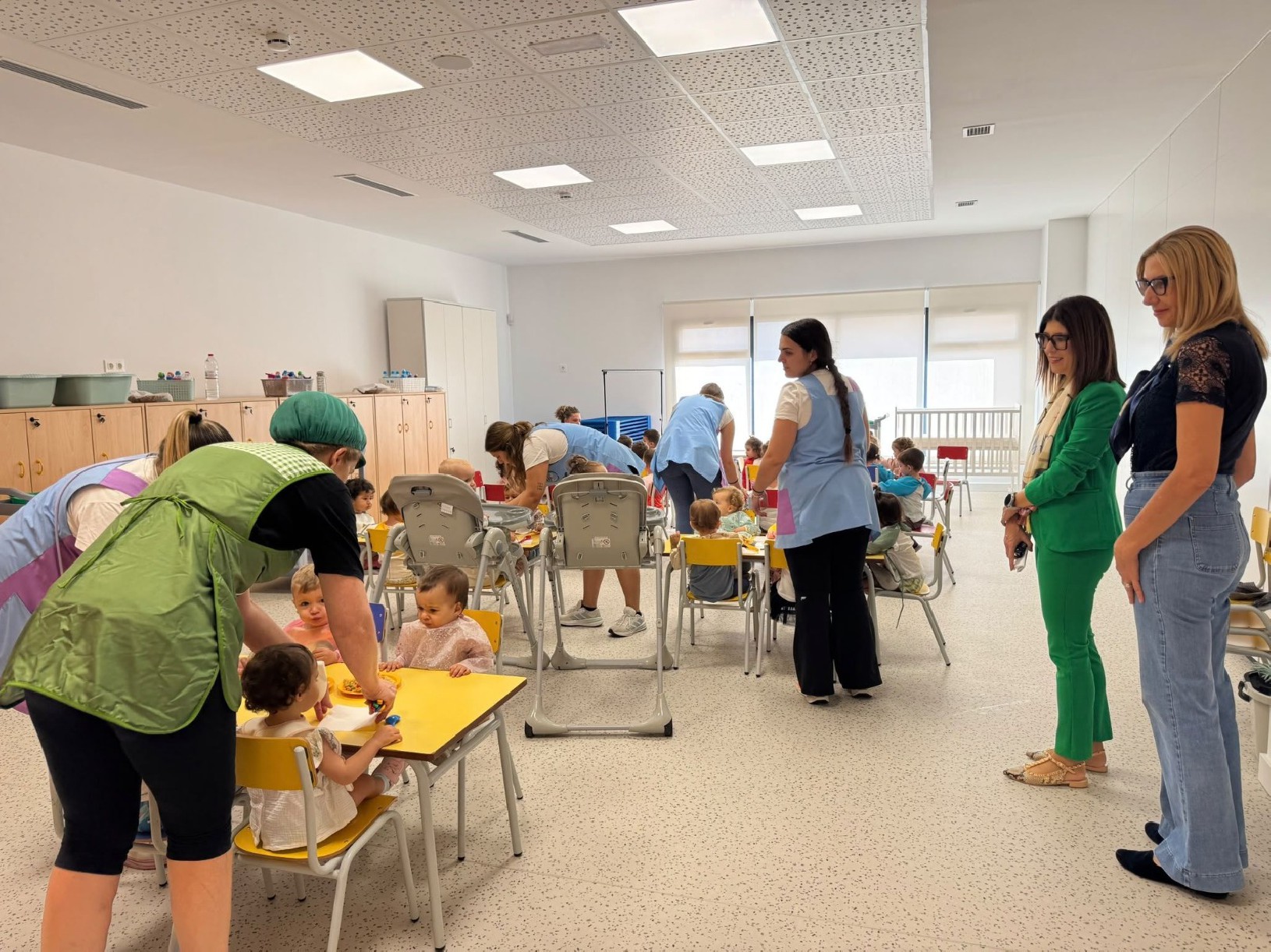 El servicio de comedor de la Escuela Infantil de San Antonio entra en funcionamiento para facilitar la conciliación de las familias lorquinas · imagen de la fuente oficial