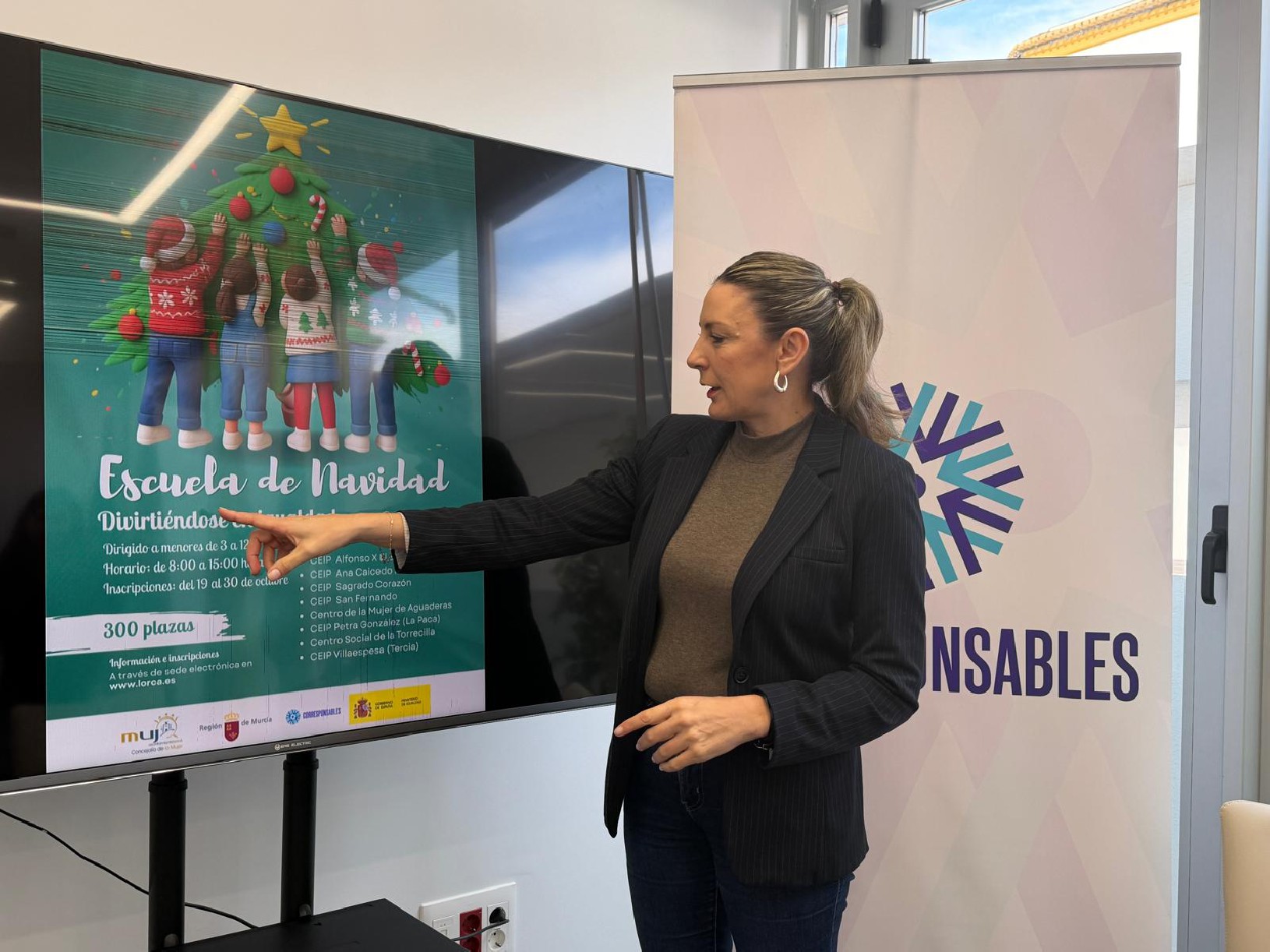 Las ''Escuelas de Navidad: divirtiéndose en igualdad'' de Lorca abren este lunes el plazo de solicitud para sus 300 plazas · imagen de la fuente oficial