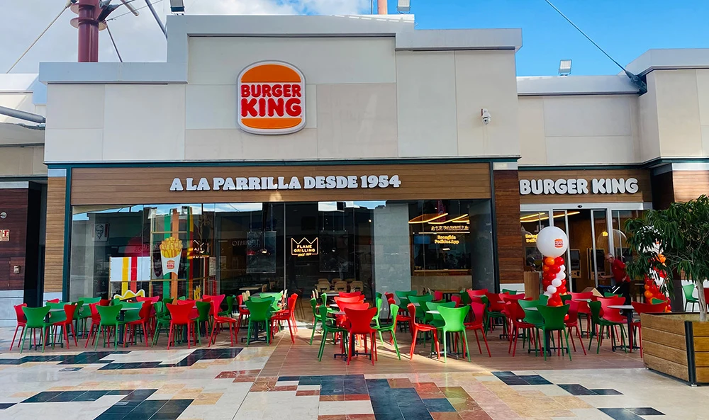 Establecimiento Burger King en Parque Almenara, Lorca