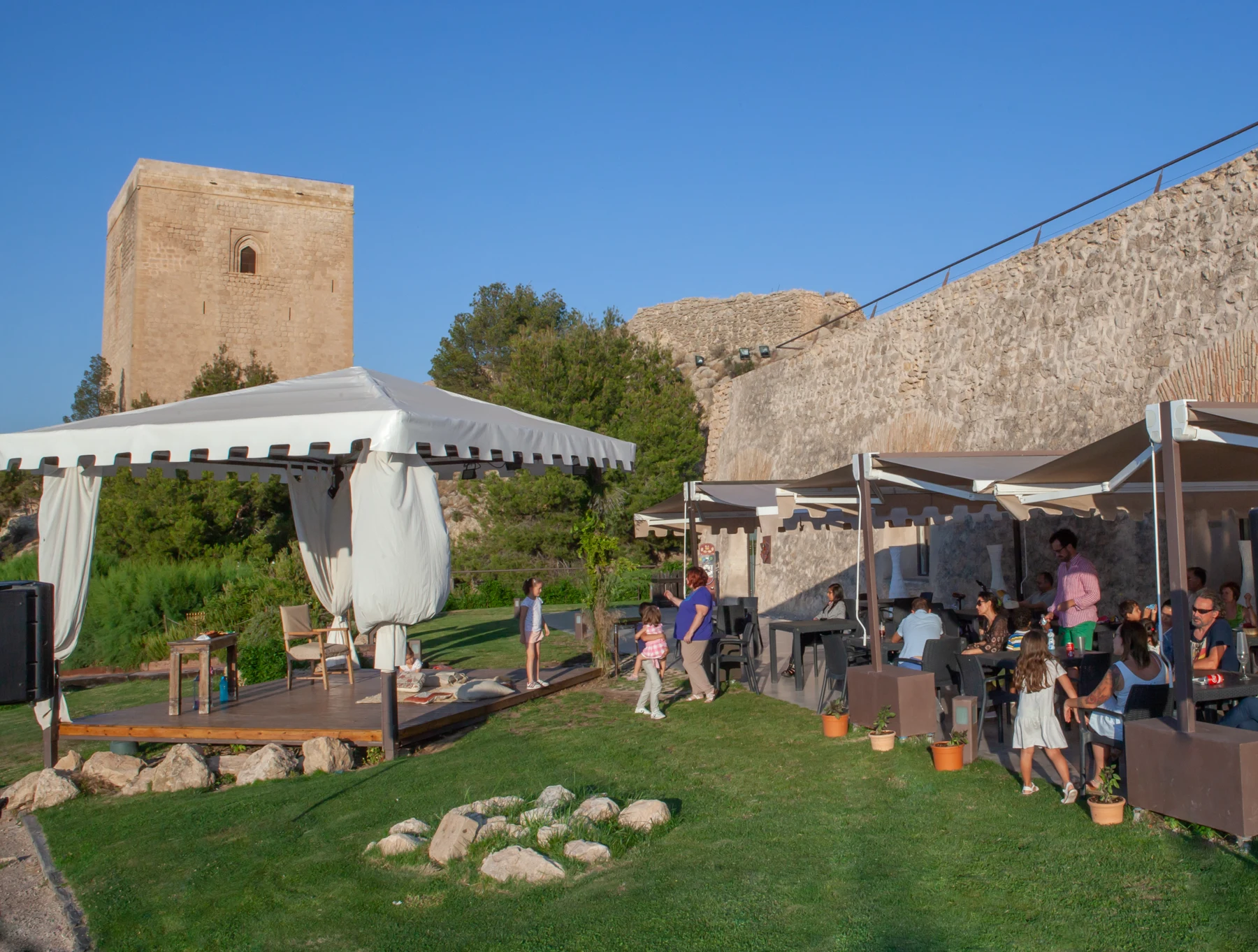 Las Caballerizas del Castillo de Lorca · fotografía de su web oficial