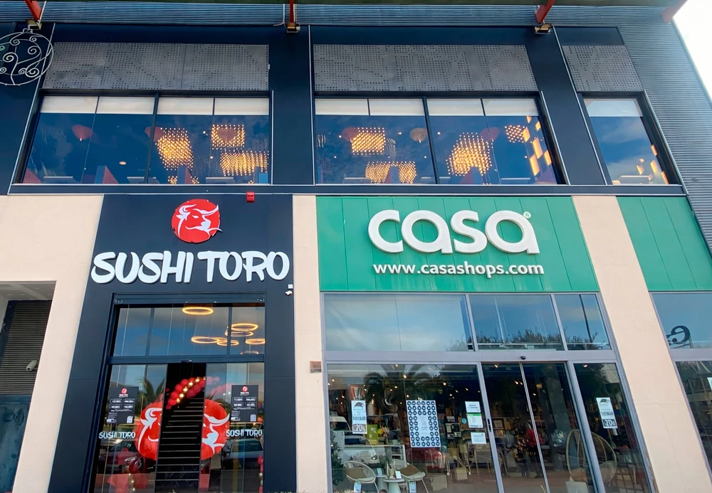 Establecimiento SUSHITORO en Parque Almenara, Lorca